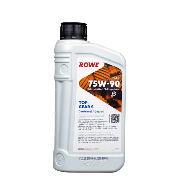 Трансмиссионное масло ROWE HIGHTEC TOPGEAR SAE 75W-90 S