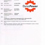 sertificate dynopower